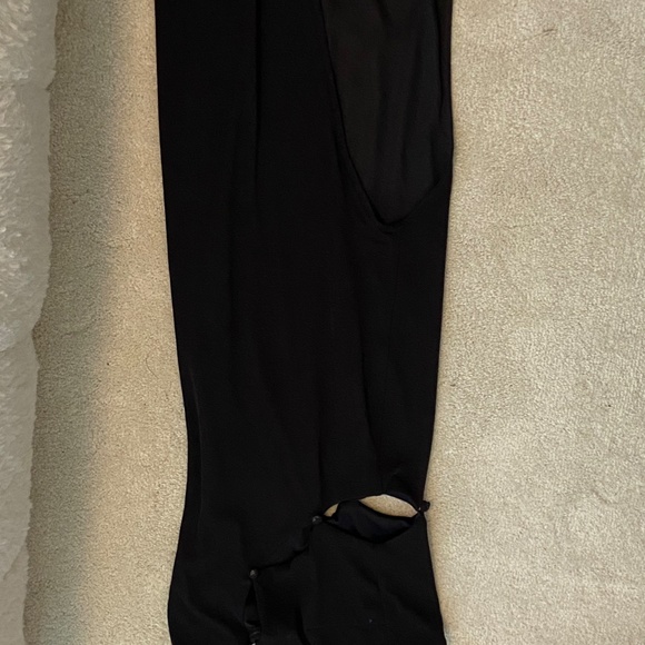 Princess Polly Black Midi Dress, Size 2 - Picture 4 of 5